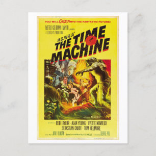Carte Postale Le film Time Machine des années 1960