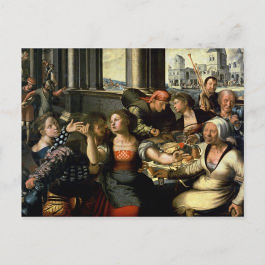 Carte Postale Le Fils prodigue, 1536 (Devant)