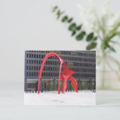 Carte Postale Le Flamant rose (Debout devant)