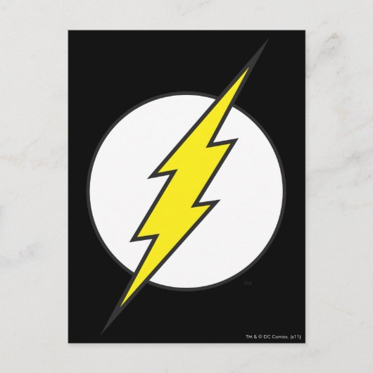 Carte Postale Le Flash | Éclair (Devant)