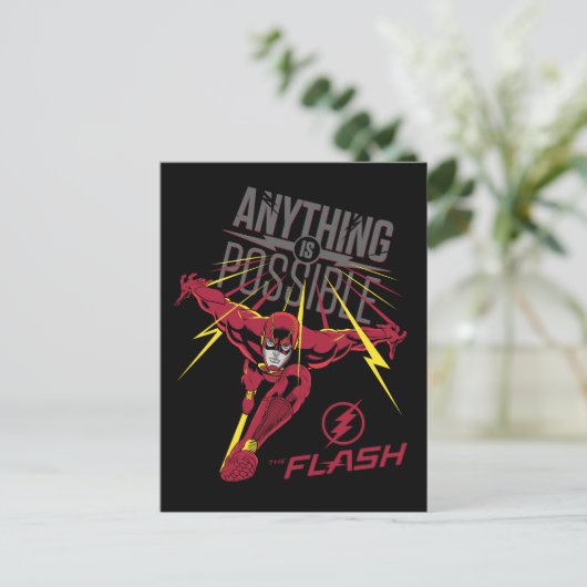 Carte Postale Le Flash | "Tout est possible" (Debout devant)