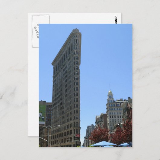 Carte Postale Le Flatiron (Devant / Derrière)