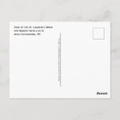 Carte Postale Le fleuve Saint-Laurent et la Voie maritime de Doc (Dos)