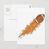 Carte Postale Le football de vol (Devant / Derrière)