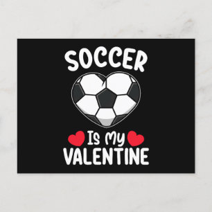 Carte Postale Le Football Est Mon Sport De Saint Valentin
