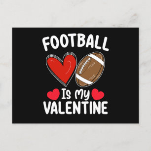 Carte Postale Le Football Est Mon Sport De Saint Valentin