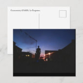 Carte Postale Le Forgeron. (Devant / Derrière)