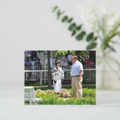 Carte Postale Le formateur Gary Sciacca et Taylor Rice (Debout devant)