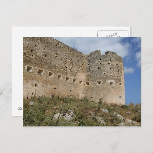 Carte Postale Le fort Aptera (Devant / Derrière)