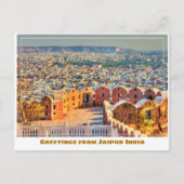 Carte Postale Le fort de Nahargarh à Jaipur Inde (Devant)