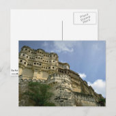 Carte Postale Le Fort, Jaipur, Rajasthan, Inde (Devant / Derrière)