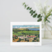 Carte Postale Le Fort, le lac Champlain à l'écart (Debout devant)