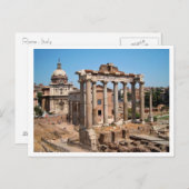 Carte Postale Le forum romain (Devant / Derrière)