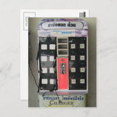 Carte Postale Le fournisseur d'alimentation ... Machine de vente (Devant / Derrière)