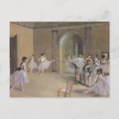 Carte Postale Le foyer de danse à l'Opéra par Edgar Degas (Devant)