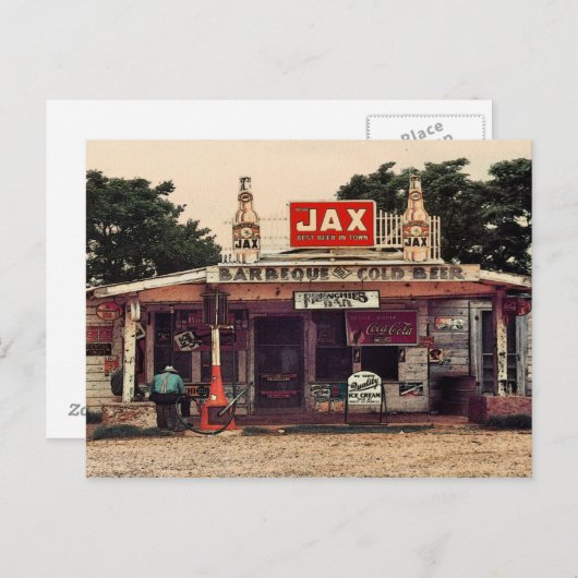 Carte Postale Le Frenchie's Bar (Devant / Derrière)