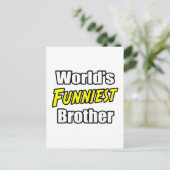 Carte Postale Le frère le plus drôle du monde (Debout devant)