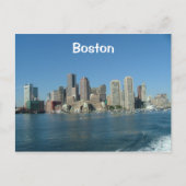 Carte Postale Le front de mer de Boston (Devant)