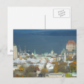 Carte Postale Le front de mer de Québec (Devant / Derrière)