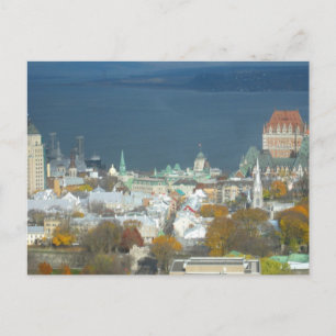 Carte Postale Le front de mer de Québec