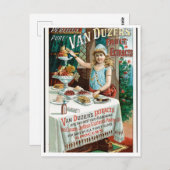 Carte Postale Le fruit de Van Duzer extrait l'art publicitaire V (Devant / Derrière)