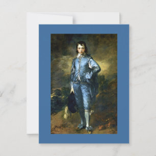 Carte Postale Le garçon bleu par Thomas Gainsborough