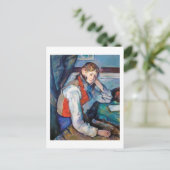 Carte Postale Le Garçon de la Veste Rouge, Cezanne (Debout devant)