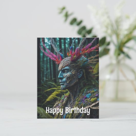 Carte Postale Le Gardien des Forêts (Debout devant)