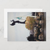 Carte Postale Le gardien des plaines (Devant / Derrière)