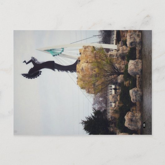 Carte Postale Le gardien des plaines (Devant)