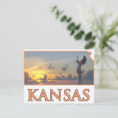 Carte Postale Le gardien des plaines (Debout devant)