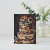 Carte Postale Le Gâteau de Mariage (Debout devant)