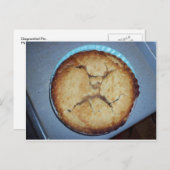 Carte Postale Le gâteau mécontent (Devant / Derrière)