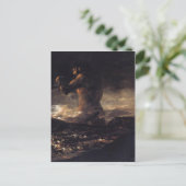 Carte Postale Le géant (ou le colosse), par Francisco Goya 180 (Debout devant)