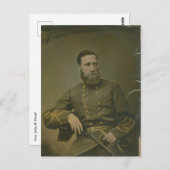Carte Postale Le général John Bell Hood (Devant / Derrière)