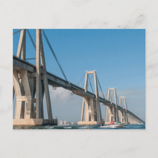 Carte Postale Le Général Rafael Urdaneta Pont Maracaibo Venezuel