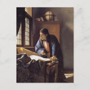 Carte Postale Le géographe