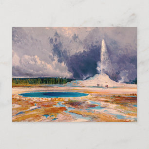 Carte Postale Le geyser Castle, parc national de Yellowstone 187
