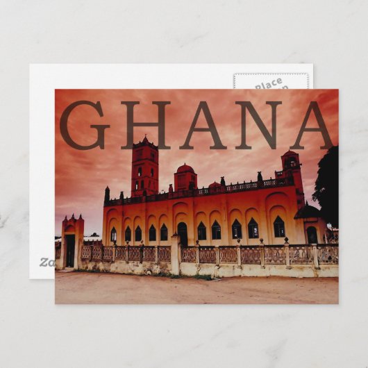 Carte Postale Le Ghana (Devant / Derrière)