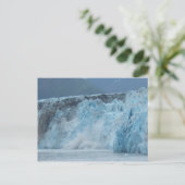 Carte Postale Le glacier Hubbard s'écrase dans le golfe d'Alaska (Debout devant)