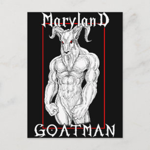 Carte Postale Le goatman du Maryland