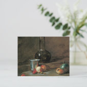 Carte Postale Le gobelet d'argent de Jean Baptiste Chardin (Debout devant)