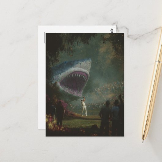 Carte Postale Le Golf Est Juste Excitant (Devant/Arrière en situation)