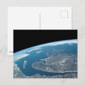 Carte Postale Le Golfe Du Saint-Laurent Et Le Canada. (Devant / Derrière)