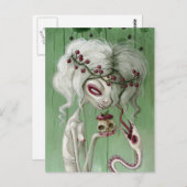 Carte Postale Le goût doux de la mort (Devant / Derrière)