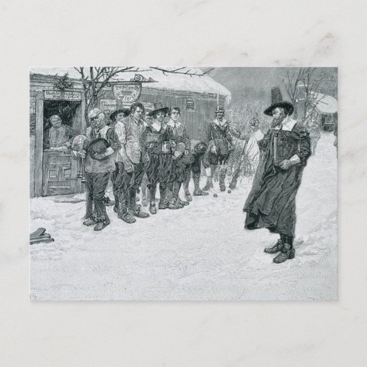Carte Postale Le gouverneur puritain (Devant)