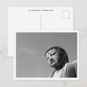 Carte Postale Le Grand Bouddha de Kamakura : Japon (Devant / Derrière)
