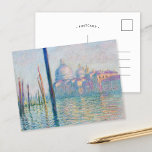 Carte Postale Le Grand Canal | CLAUDE MONET<br><div class="desc">Le Grand Canal (1908) de Claude Monet, artiste impressionniste français. Cette huile sur toile est l'une des six peintures qui donnent sur le Grand Canal vers l'église du Salute, et fait partie de la plus grande série de peintures de Monet de Venise, Italie pendant son séjour là-bas. Utilisez les outils...</div>