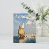 Carte Postale Le Grand Canal, Venise (1903) par Thomas Moran (Debout devant)