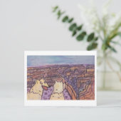 Carte Postale Le Grand Canyon, (Debout devant)